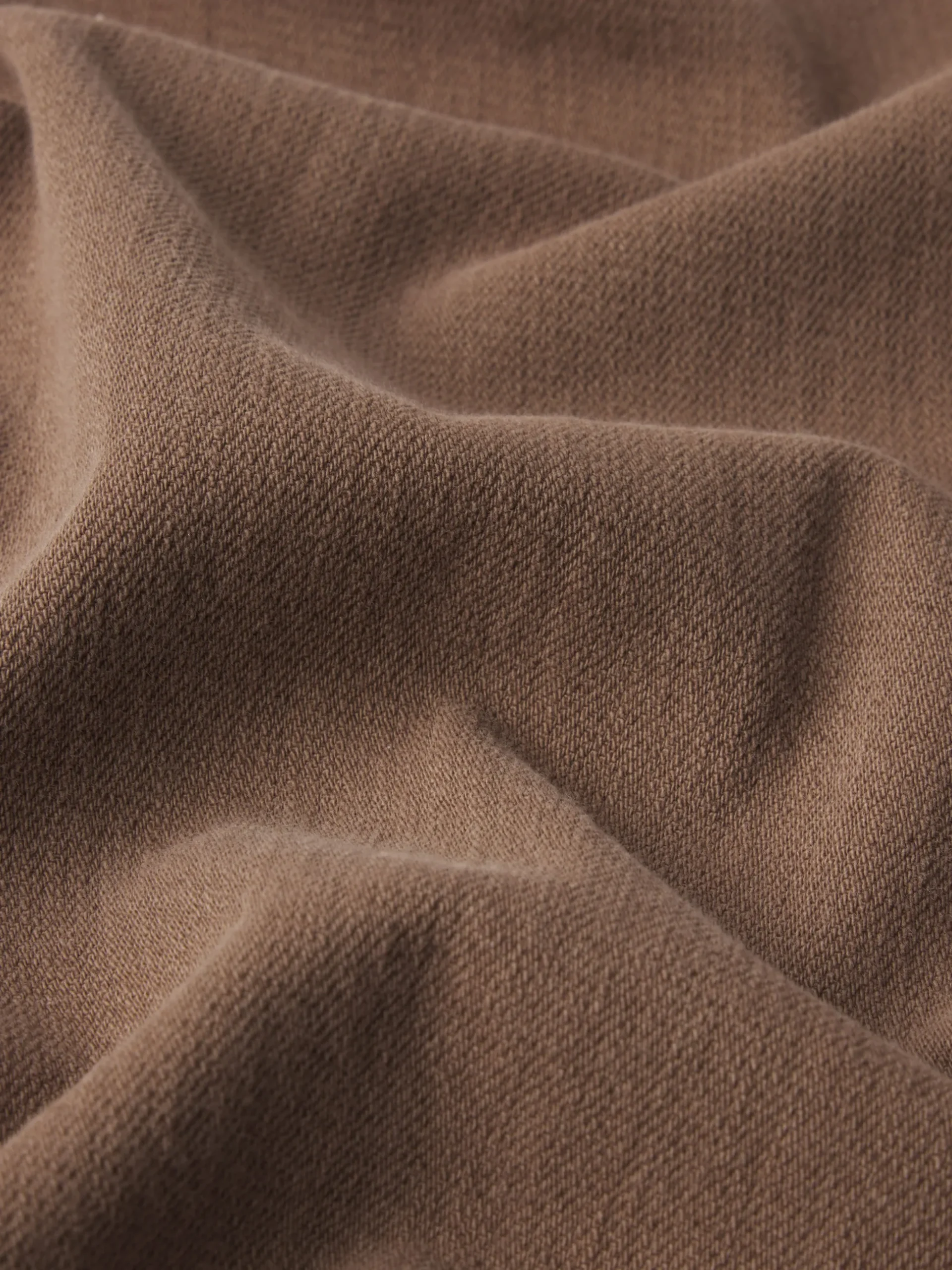 Relaxed Double Pocket Shirt in Taupe