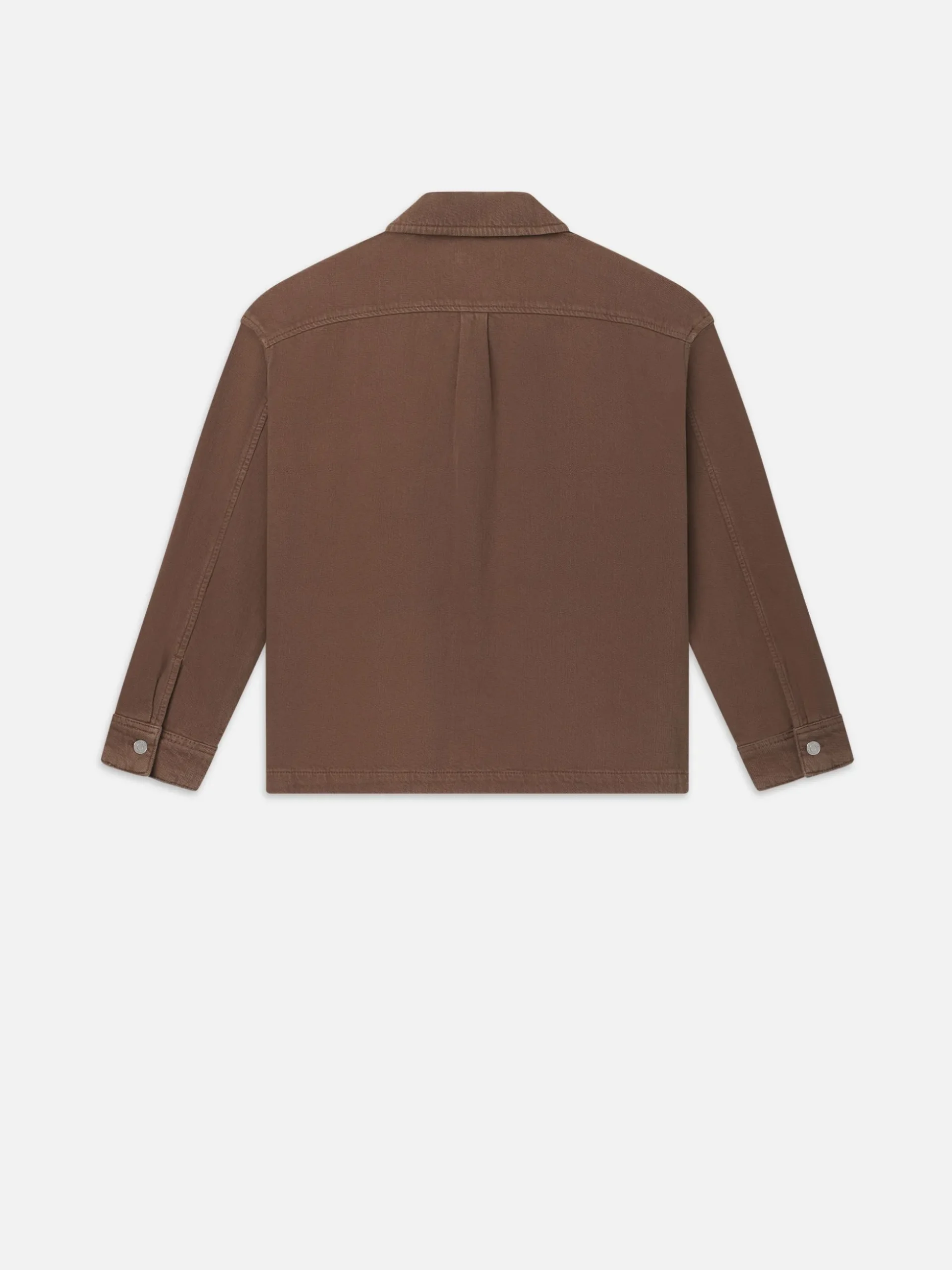Relaxed Double Pocket Shirt in Taupe