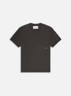 Relaxed Tee in Washed Anthracite