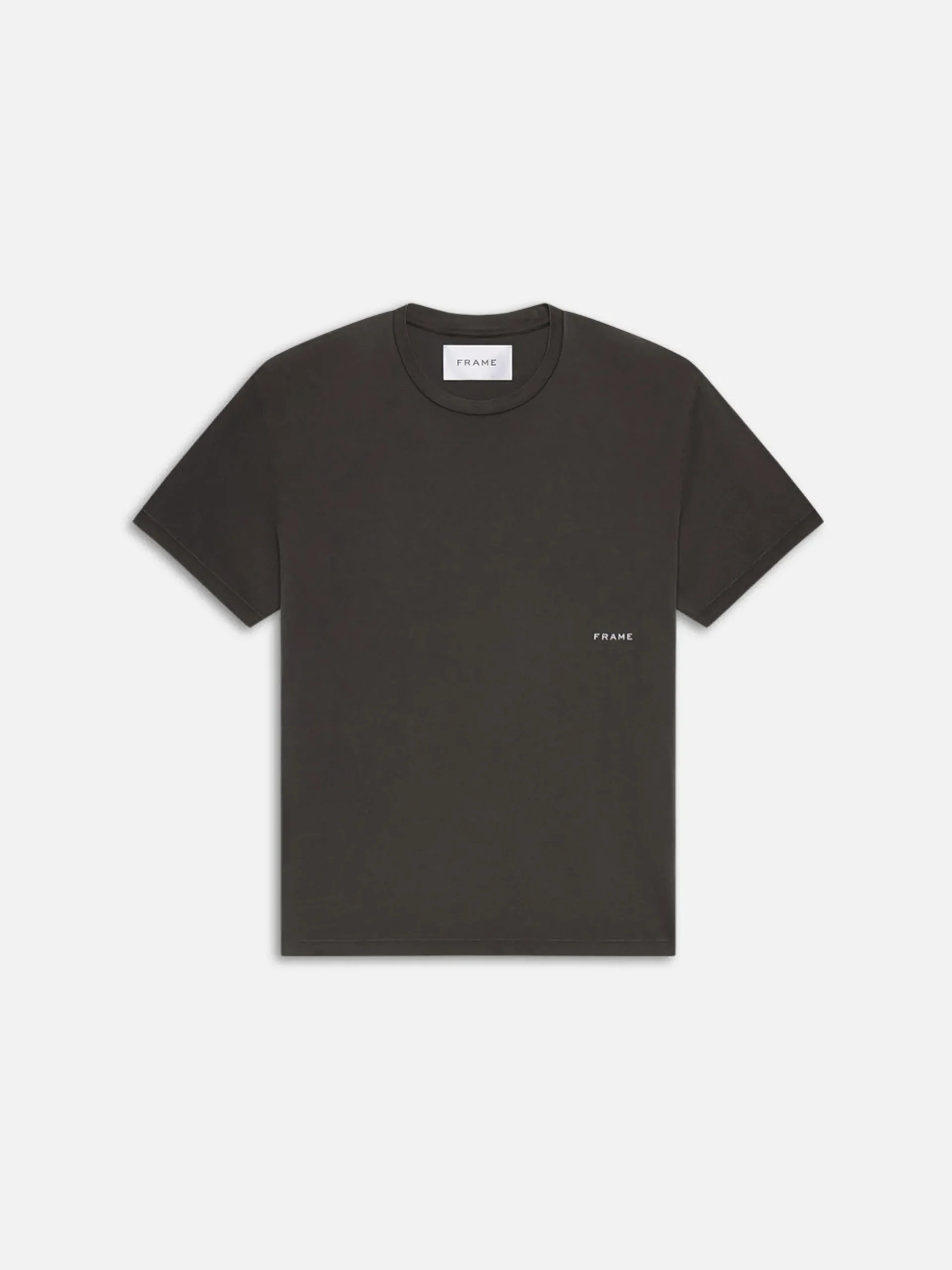 Relaxed Tee in Washed Anthracite