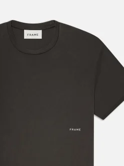 Relaxed Tee in Washed Anthracite