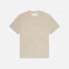 Relaxed Tee in Washed Off White