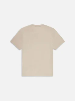 Relaxed Tee in Washed Off White