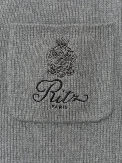 Ritz Men's Cashmere Short in Warm Gray