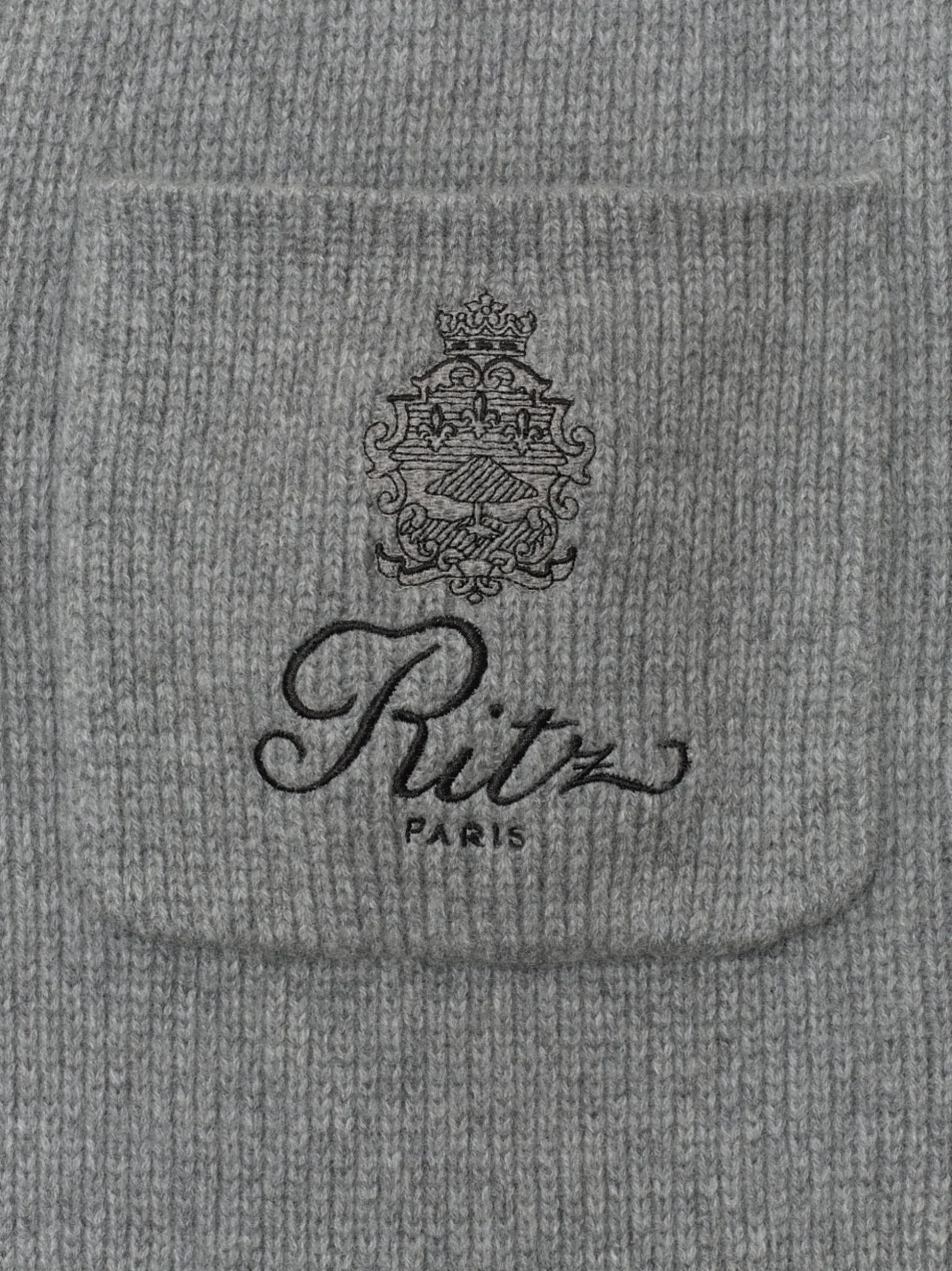 Ritz Men's Cashmere Short in Warm Gray