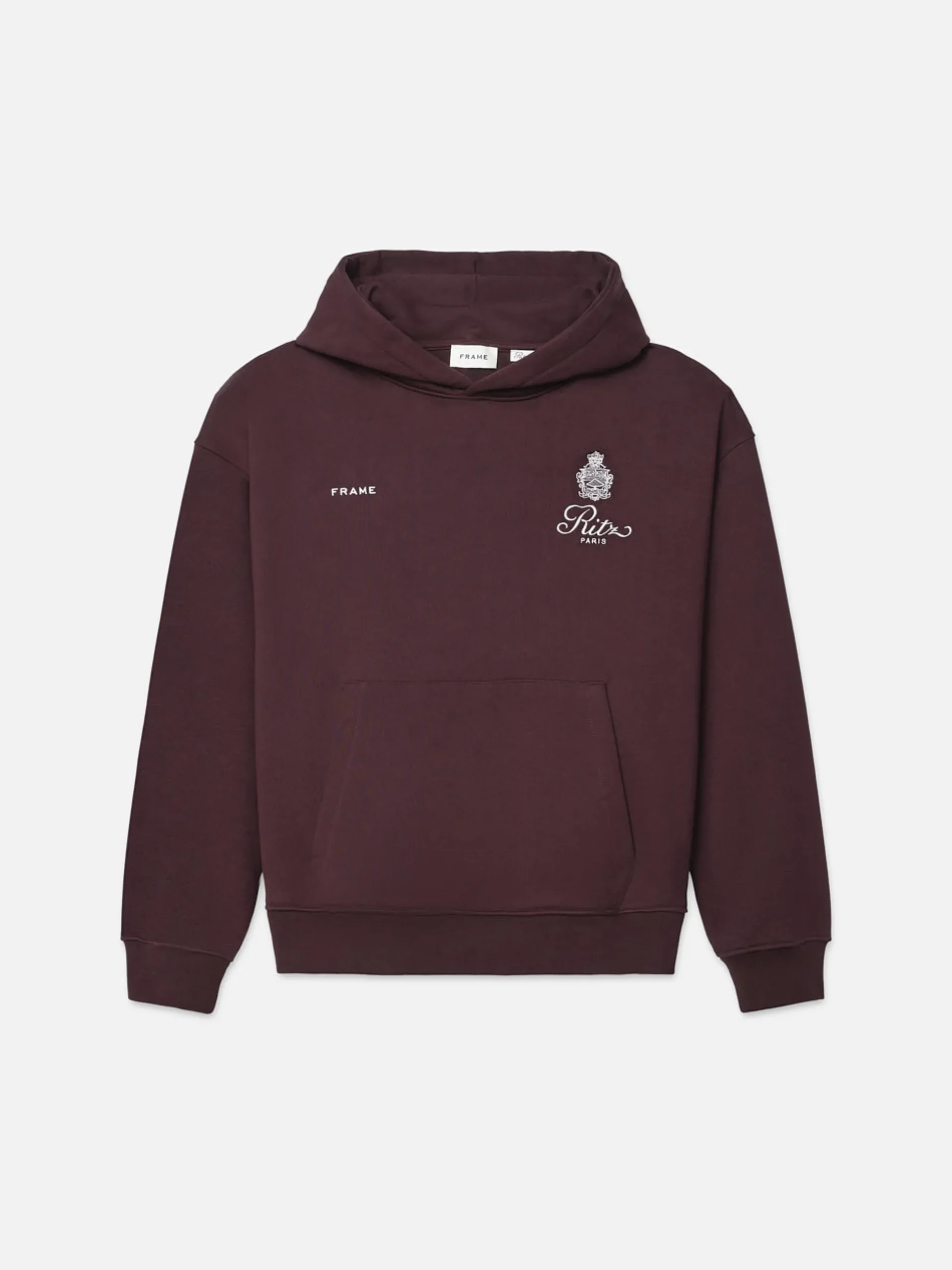 Ritz Men's Hoodie in Bordeaux