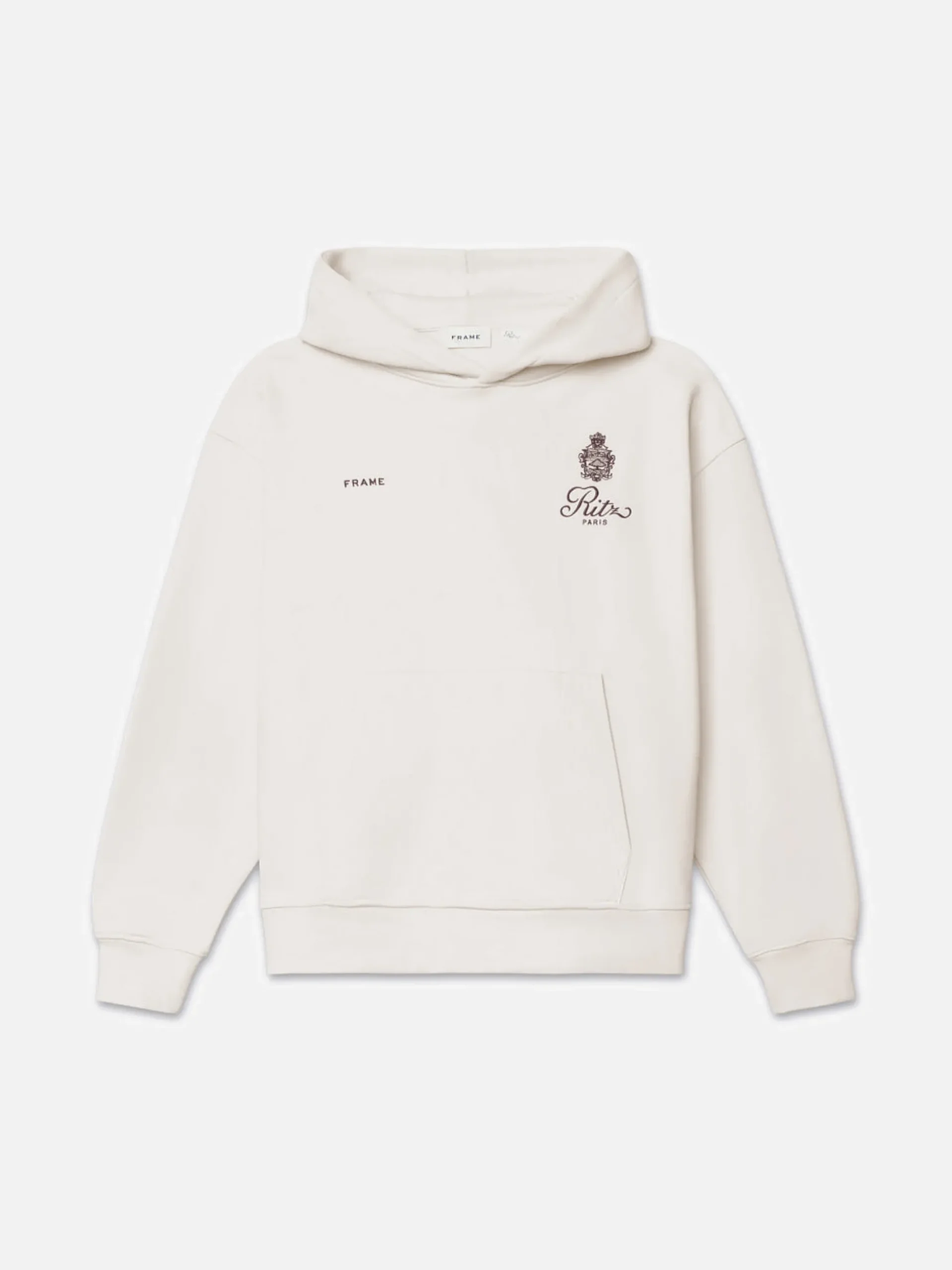 Ritz Men's Hoodie in Cream
