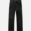 Ritz Men's Leather Pant in Black