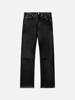 Ritz Men's Leather Pant in Black