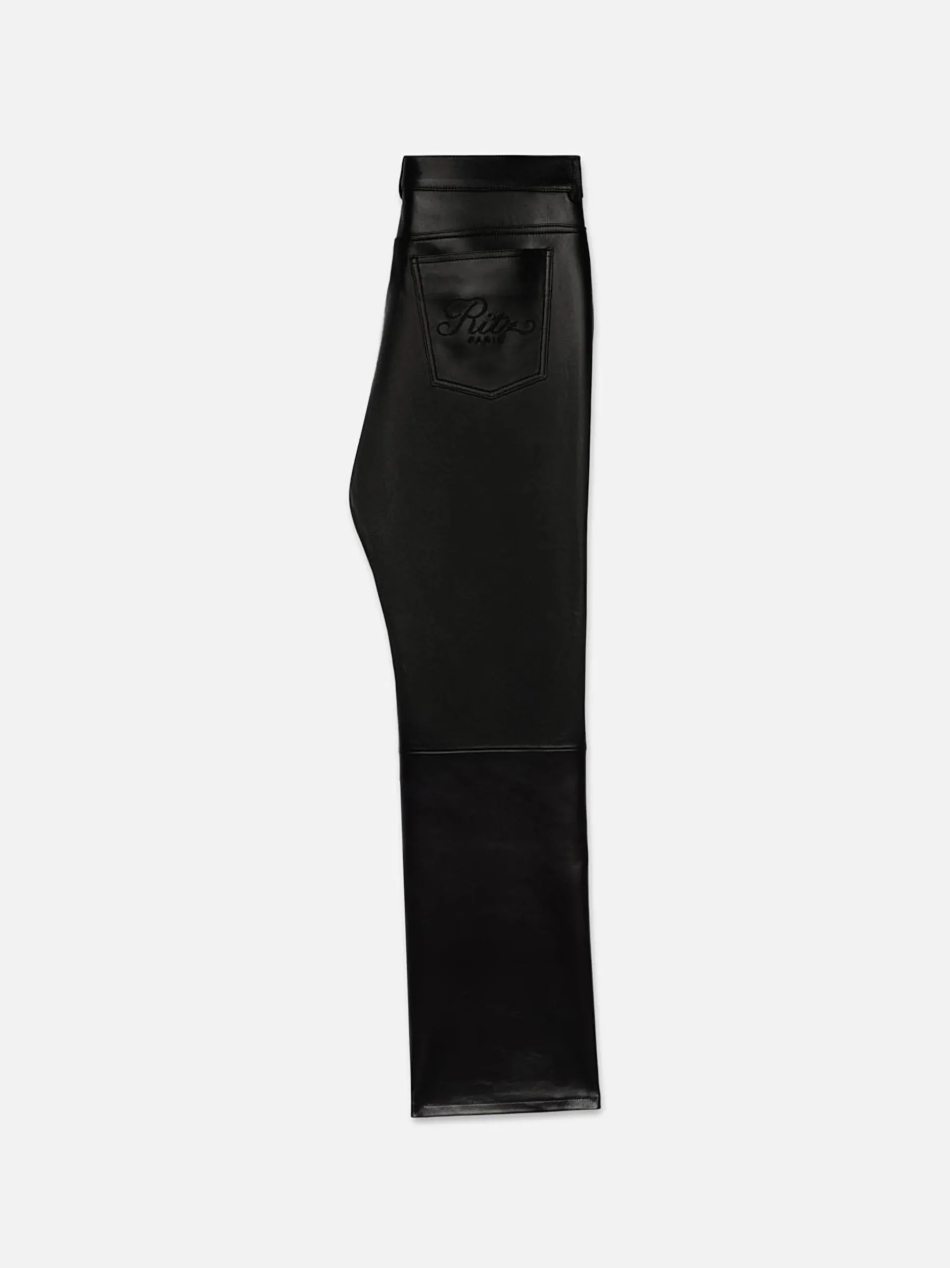 Ritz Men's Leather Pant in Black