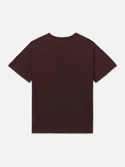 Ritz Men's Tee in Bordeaux