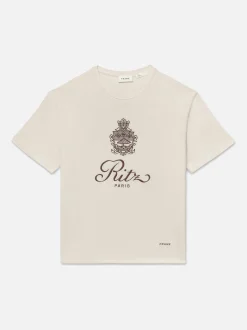 Ritz Men's Tee in Cream