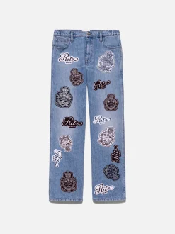 Ritz Men's Wide Leg Jean in Saint-Rustique