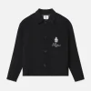 Ritz Men's Wool Shirt in Black