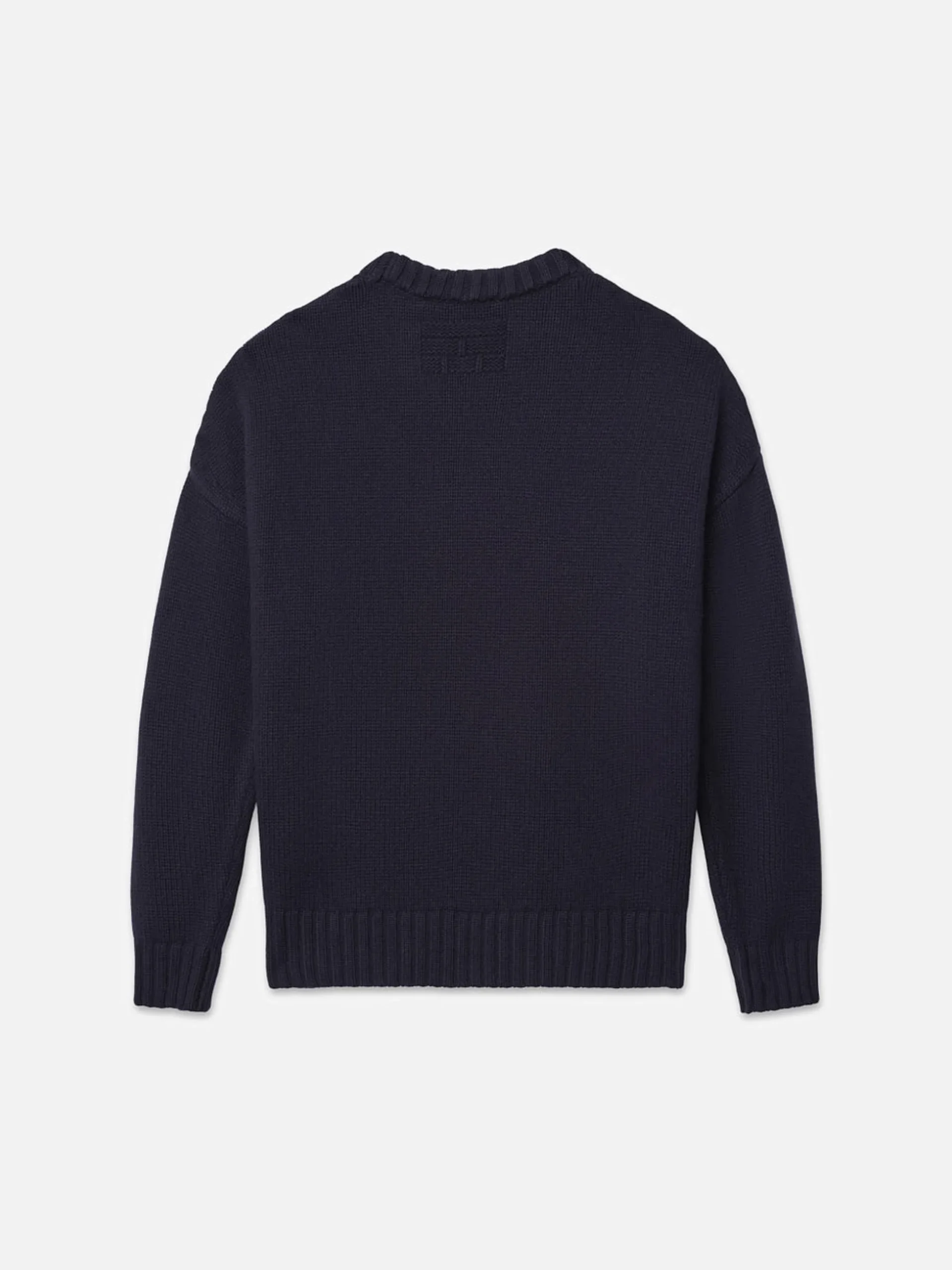 Ritz Unisex Cashmere Sweater in Navy