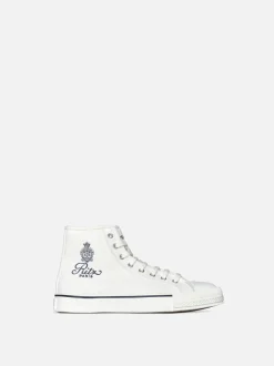 Ritz Unisex High Top Sneaker in Blanc