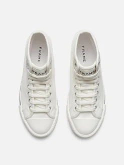 Ritz Unisex High Top Sneaker in Blanc