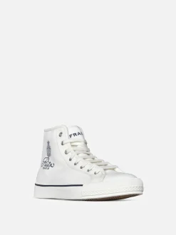 Ritz Unisex High Top Sneaker in Blanc