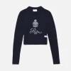 Ritz Women's Cashmere Sweater in Navy