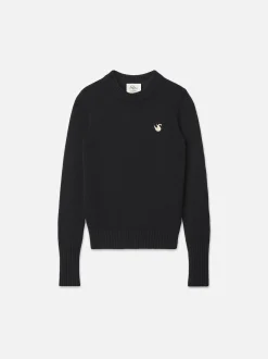 Ritz Women's Cashmere Sweater in Black
