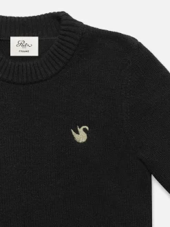 Ritz Women's Cashmere Sweater in Black