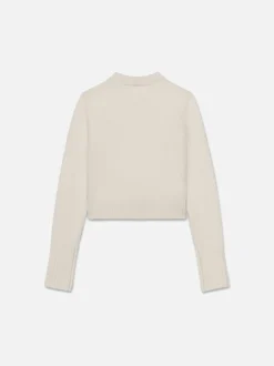 Ritz Women's Cashmere Sweater in Off White