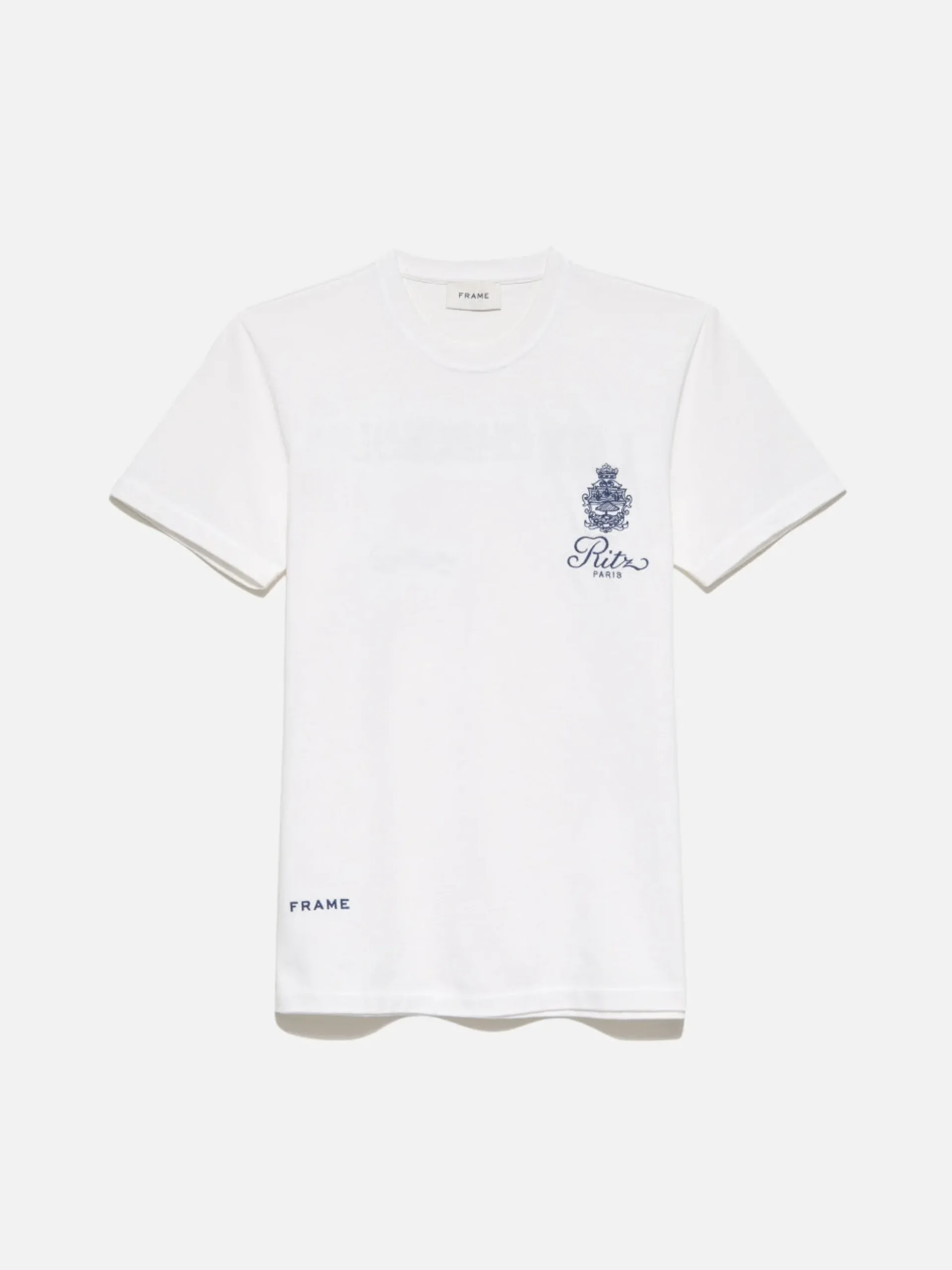 Ritz Women's Logo Tee in Blanc