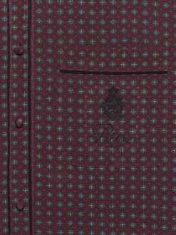 Ritz Women's Pajama Shirt in Bordeaux Multi