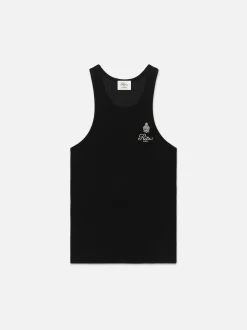 Ritz Women's Rib Tank in Black