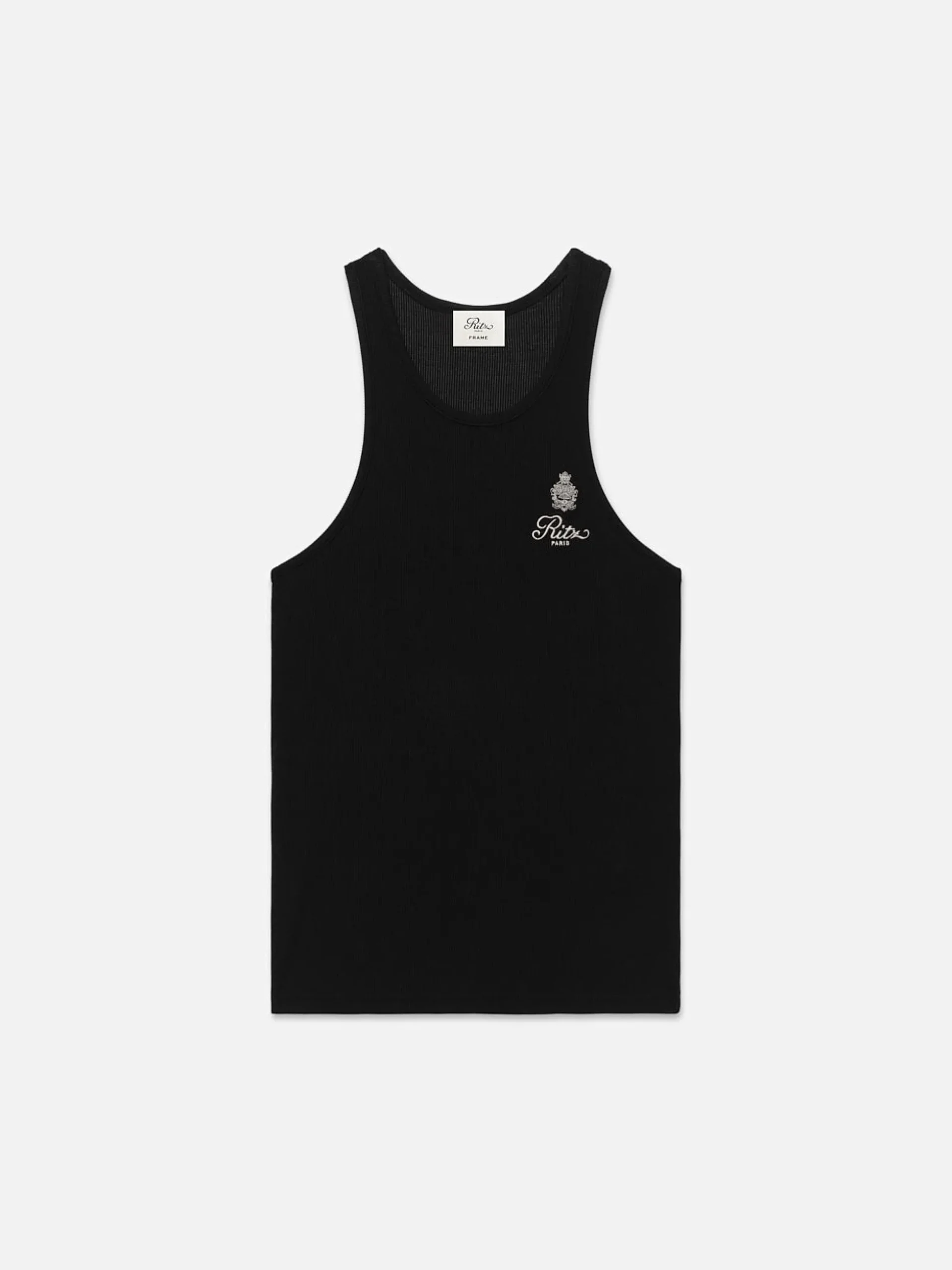 Ritz Women's Rib Tank in Black