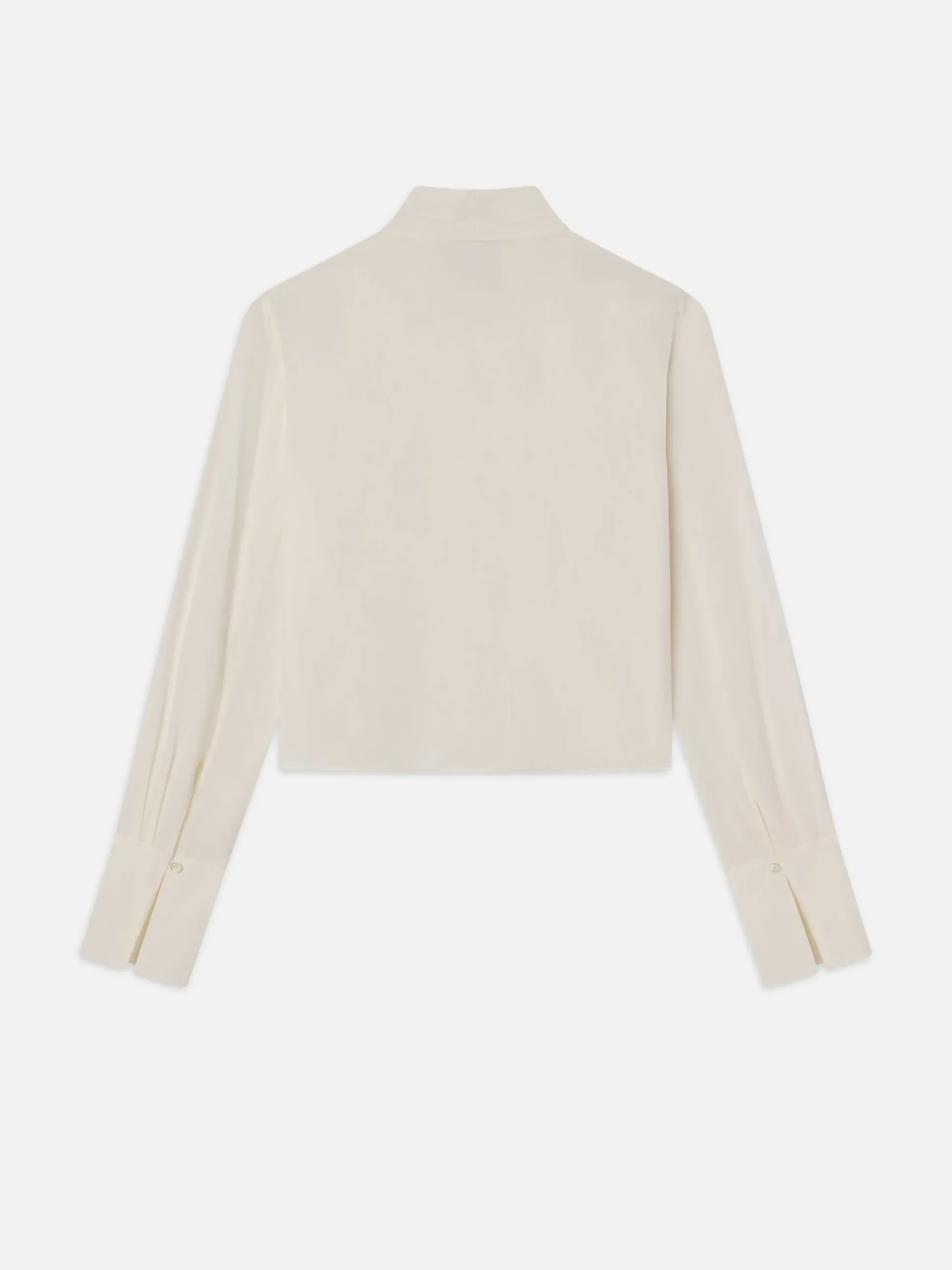 Shawl Collar Blouse in Cream