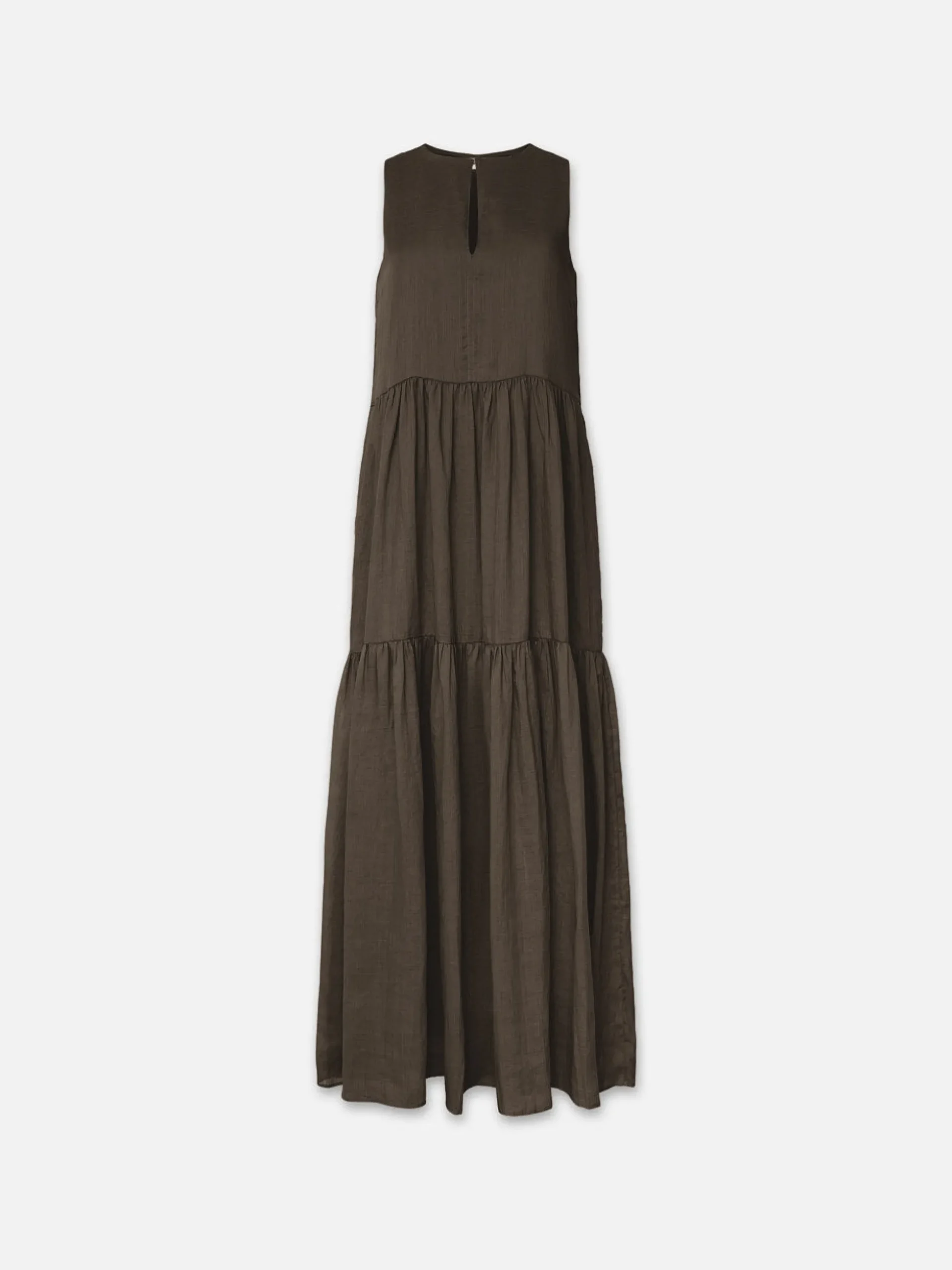 Sleeveless Tiered Maxi in Cypress