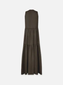 Sleeveless Tiered Maxi in Cypress