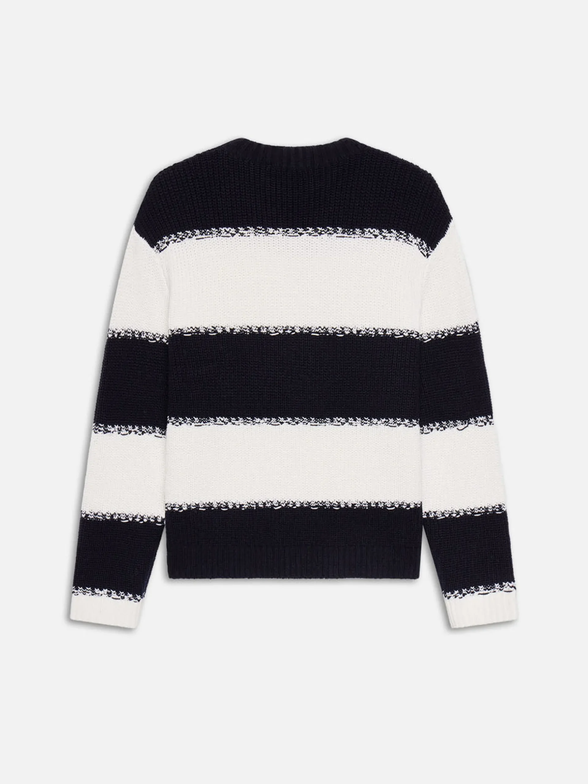Striped Sweater in Dark Navy Stripe