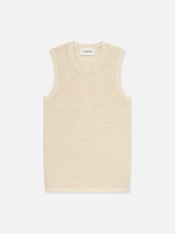 Sweater Tank in Ecru