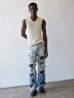 Sweater Tank in Ecru