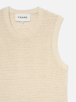 Sweater Tank in Ecru