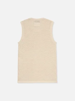 Sweater Tank in Ecru