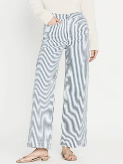 Tailored Trouser in Seaport Stripe
