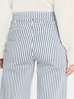 Tailored Trouser in Seaport Stripe