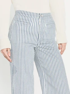 Tailored Trouser in Seaport Stripe