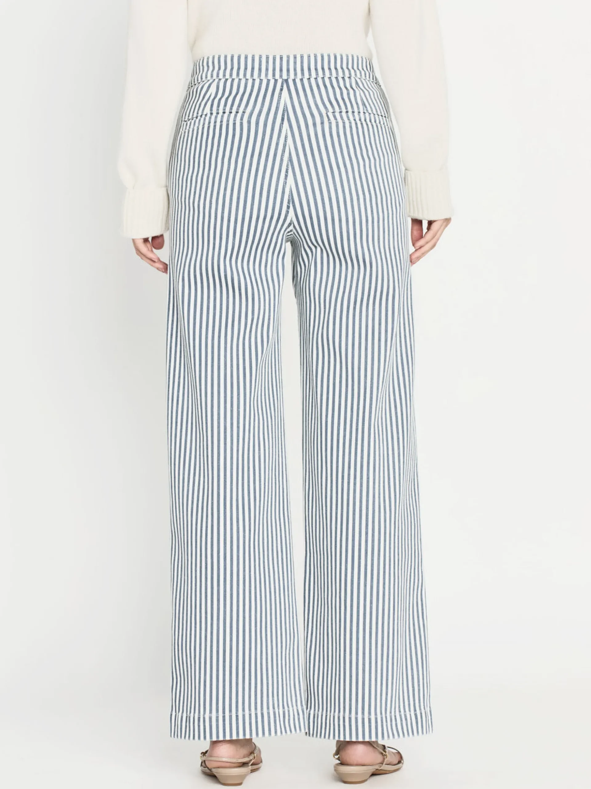 Tailored Trouser in Seaport Stripe