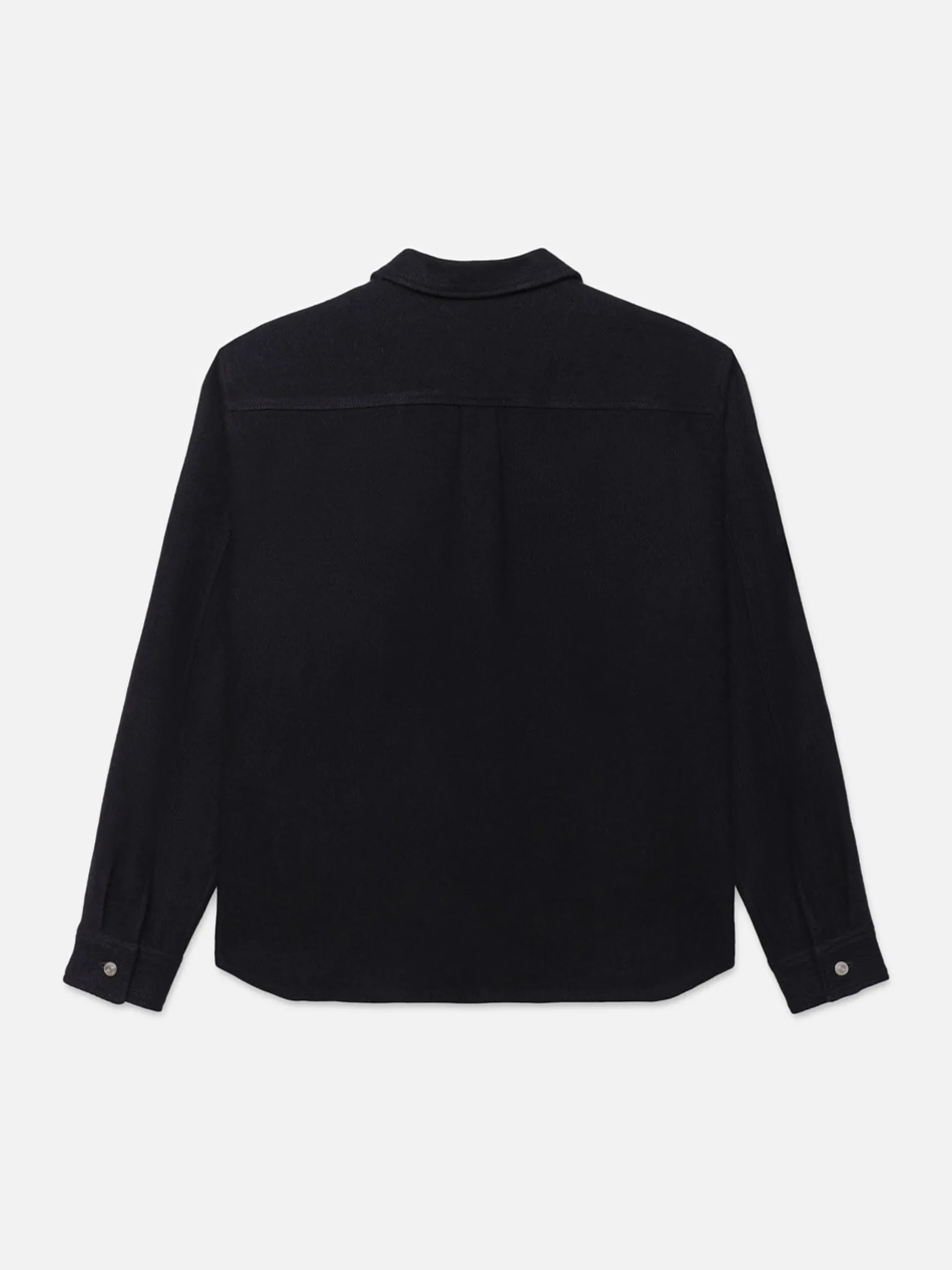 Textured Overshirt Jacket in Dark Navy