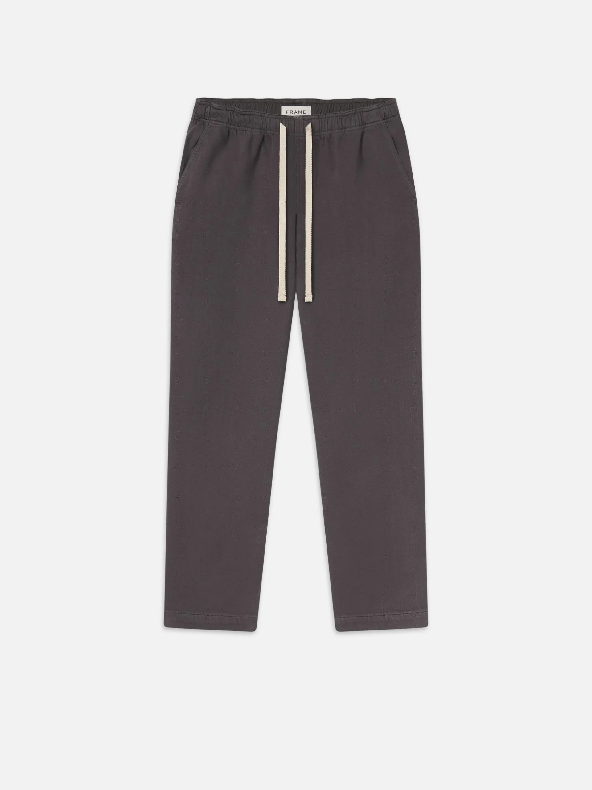 Textured Terry Travel Pant in Slate Gray