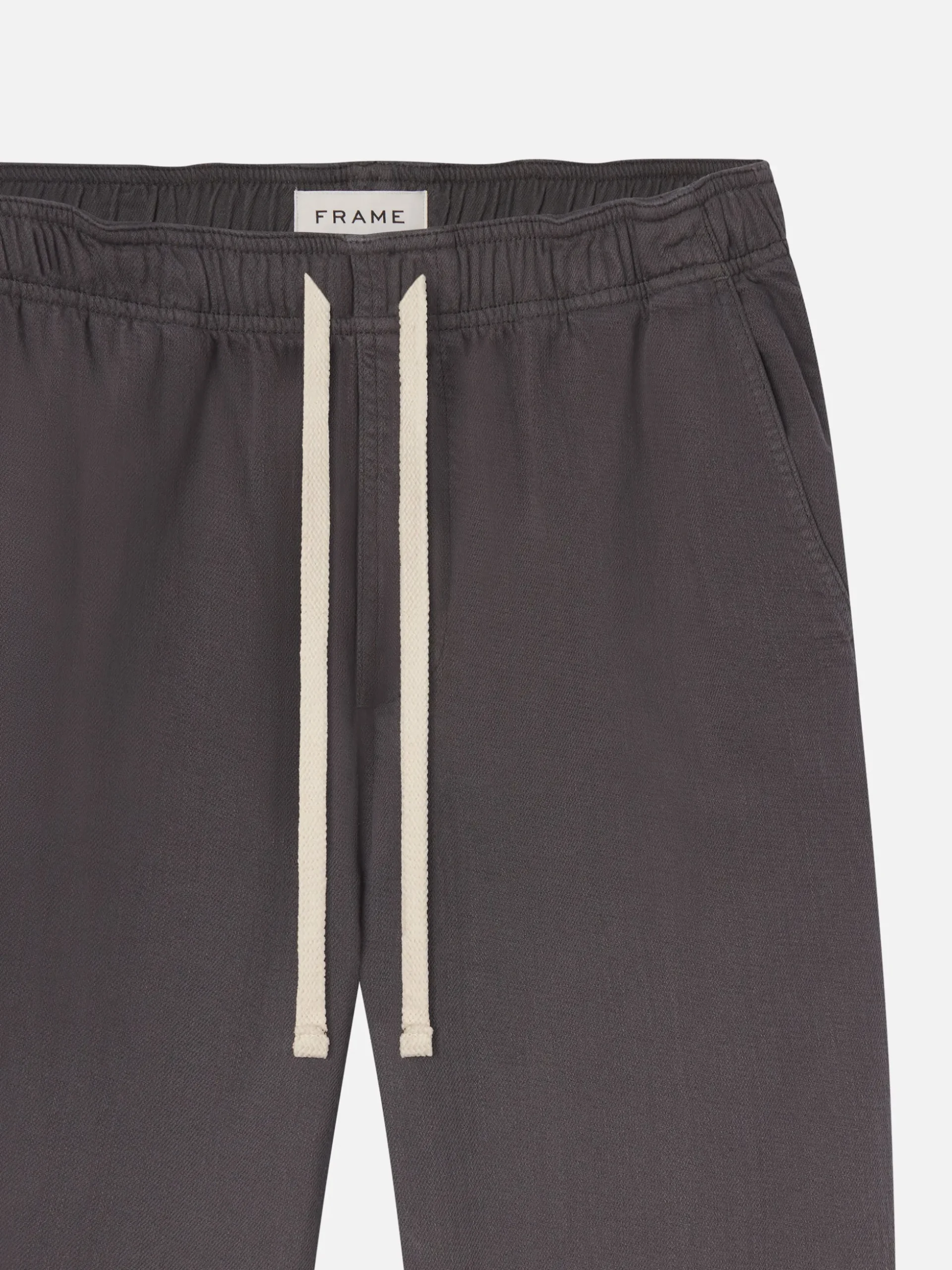 Textured Terry Travel Pant in Slate Gray