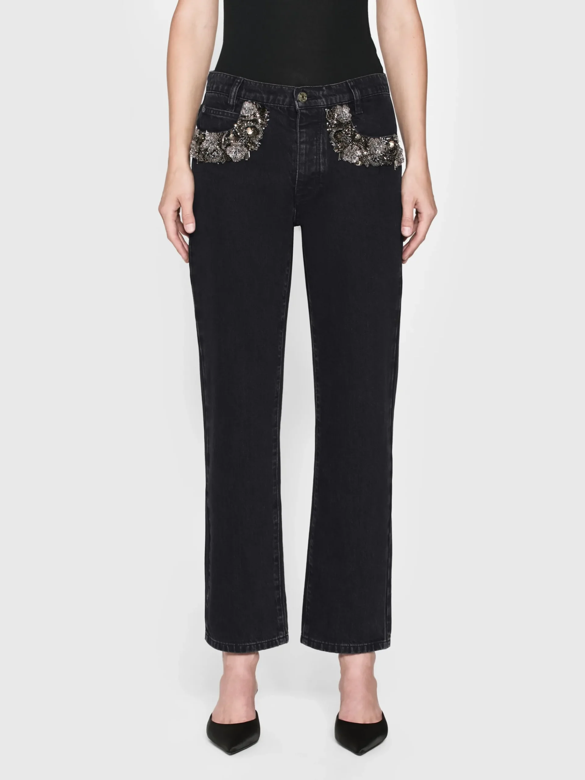 The Atelier Beaded Straight in Portia