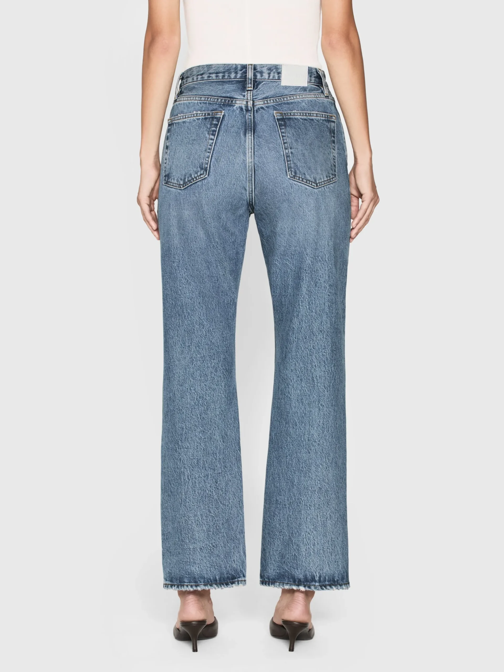 The Atelier Champagne Jean in Gold Embellished