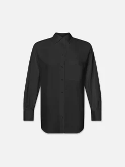 The Borrowed Pocket Shirt in Black