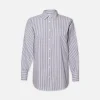 The Borrowed Shirt in Dark Chambray Multi