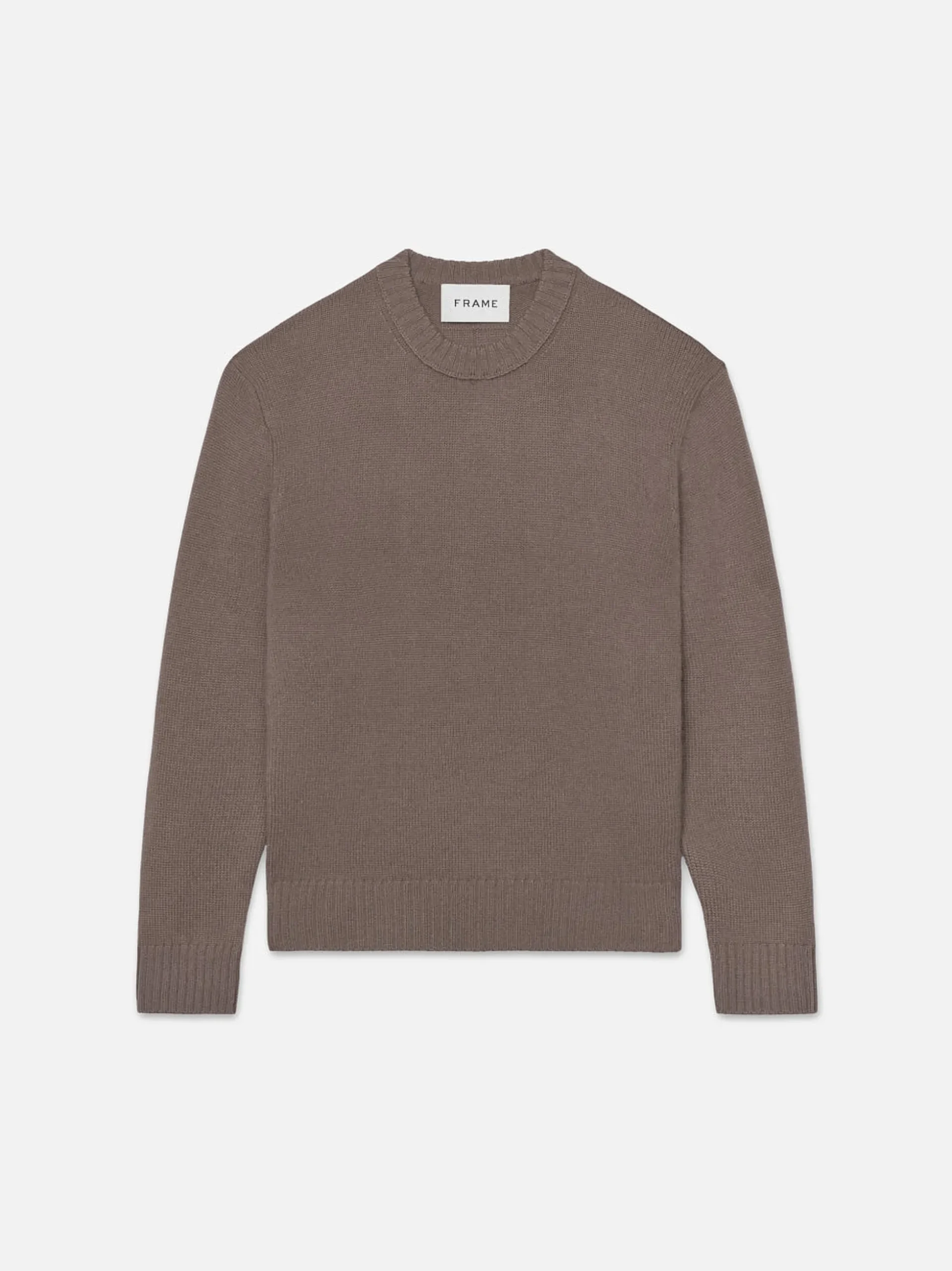 The Cashmere Crewneck Sweater in Dry Rose